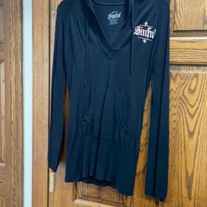 Sinful Wings Rhinestone Sweater